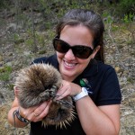 Amy with Echidna