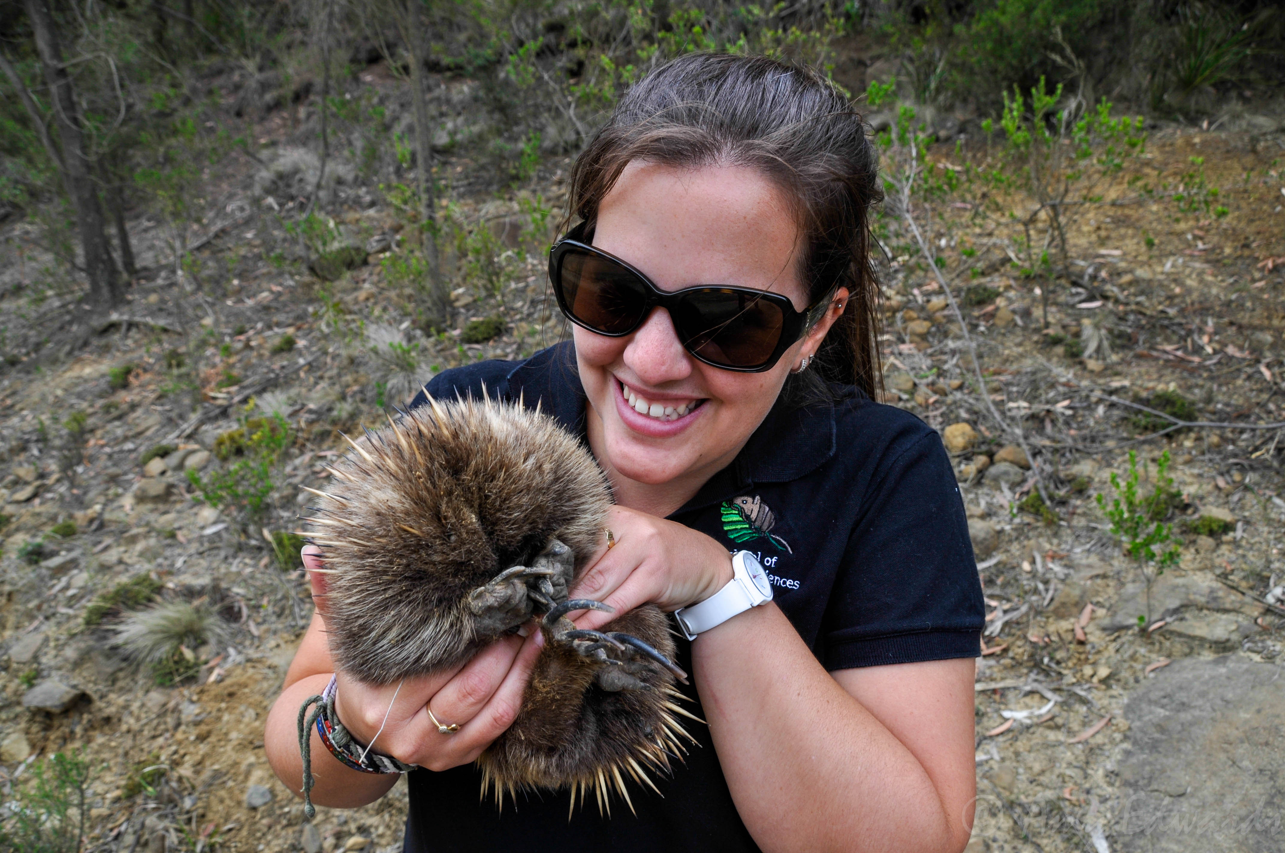 Amy with Echidna